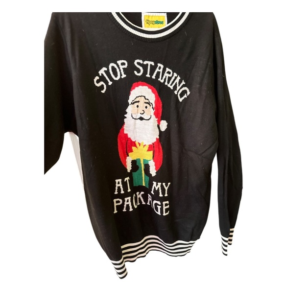 Tipsy Elf long sleeve Christmas sweater - Picture 3 of 5